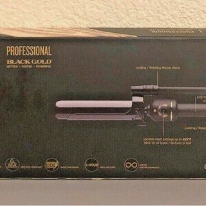 Professional Black Gold Hair Styling Tool